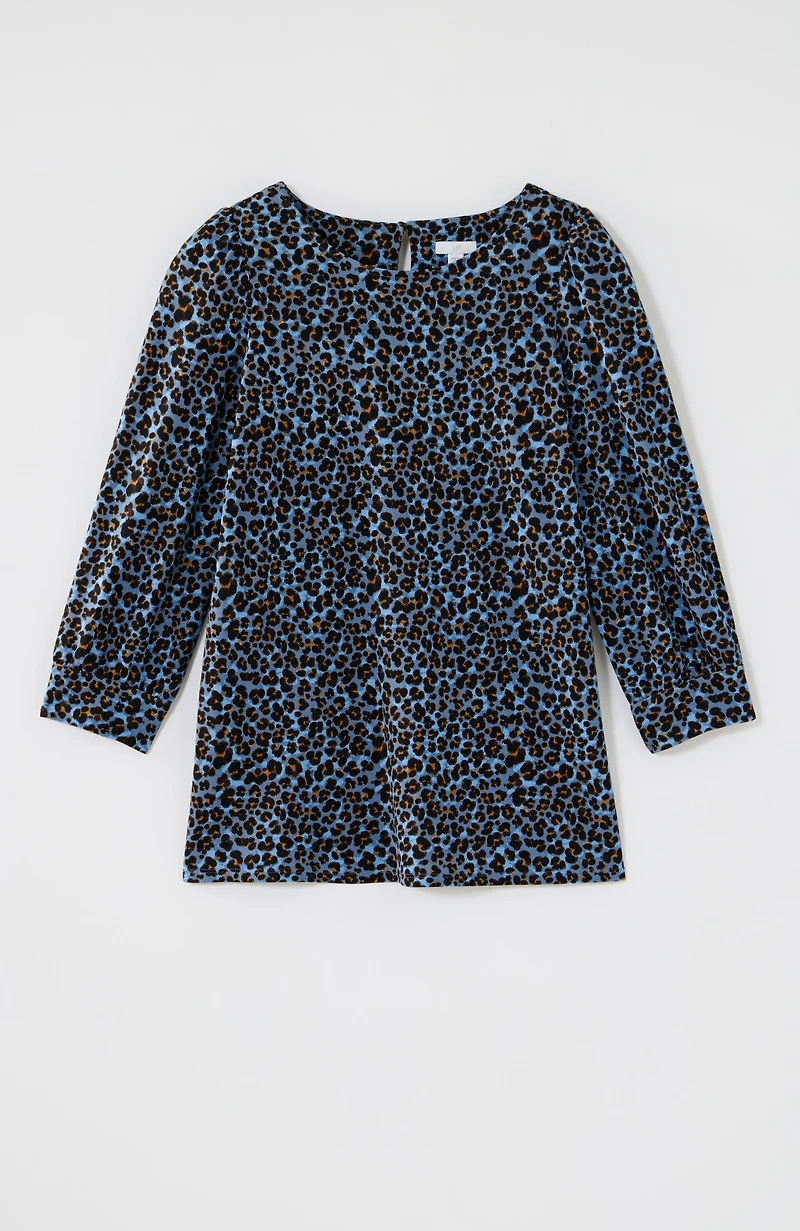 ponte knit blouse