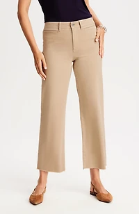 high-rise wide-leg ankle jeans