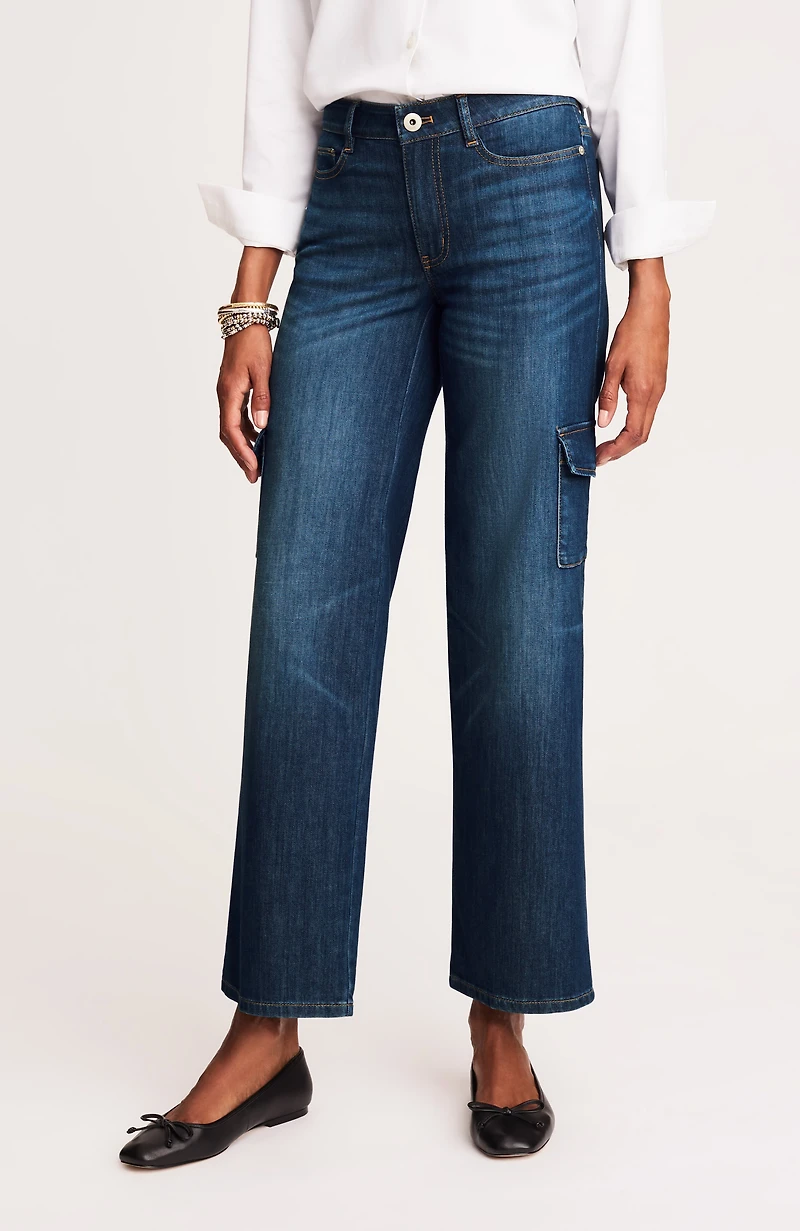 lightweight cargo jeans