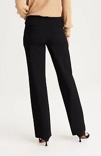ponte straight-leg pants