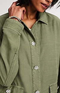 embellished relaxed jacket