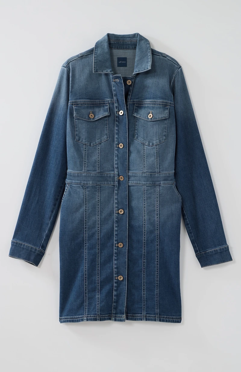 denim duster jacket