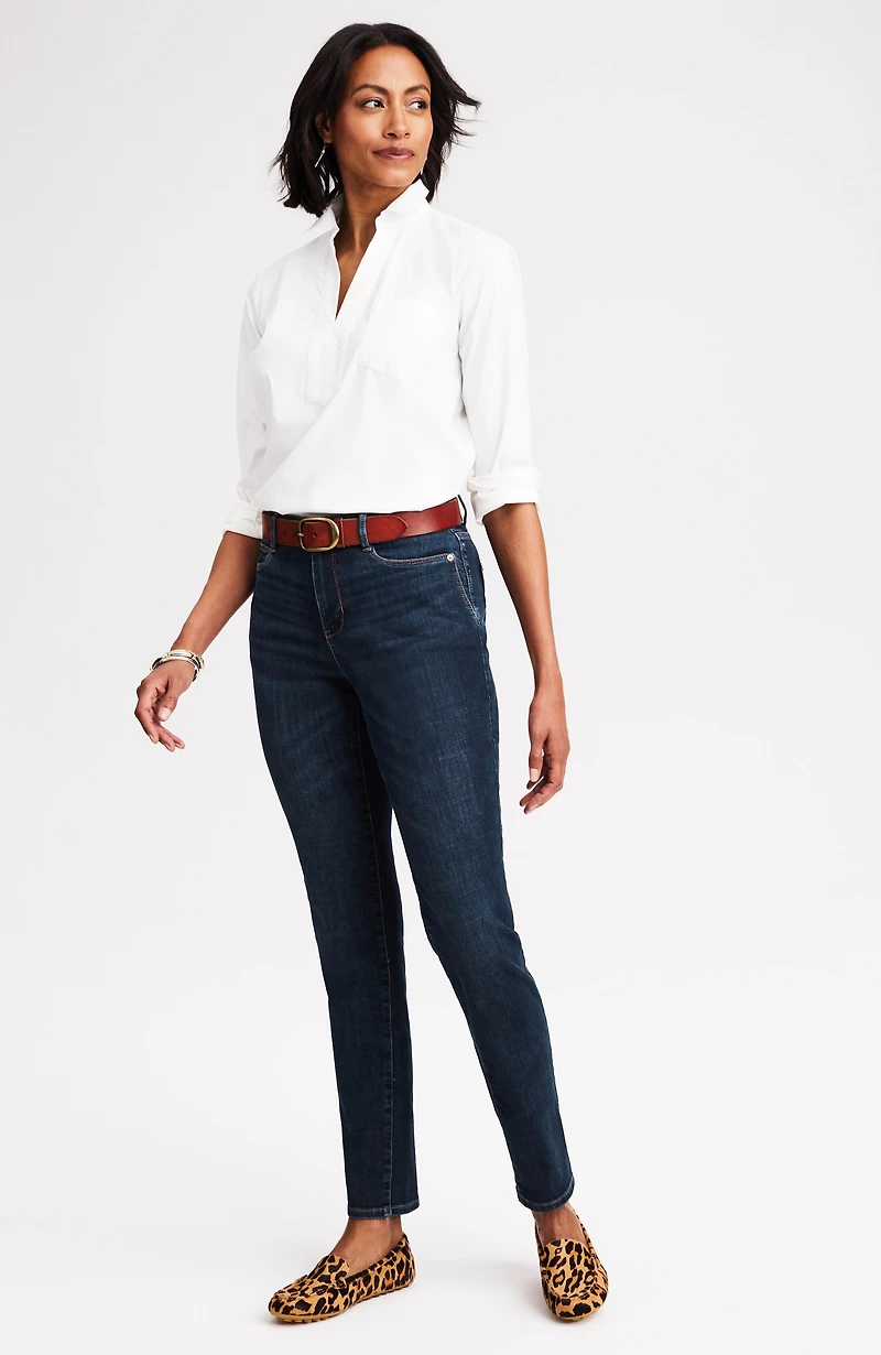 curvy-fit authentic slim-leg jeans