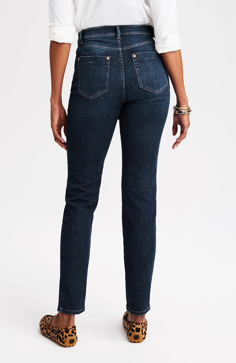 curvy-fit authentic slim-leg jeans