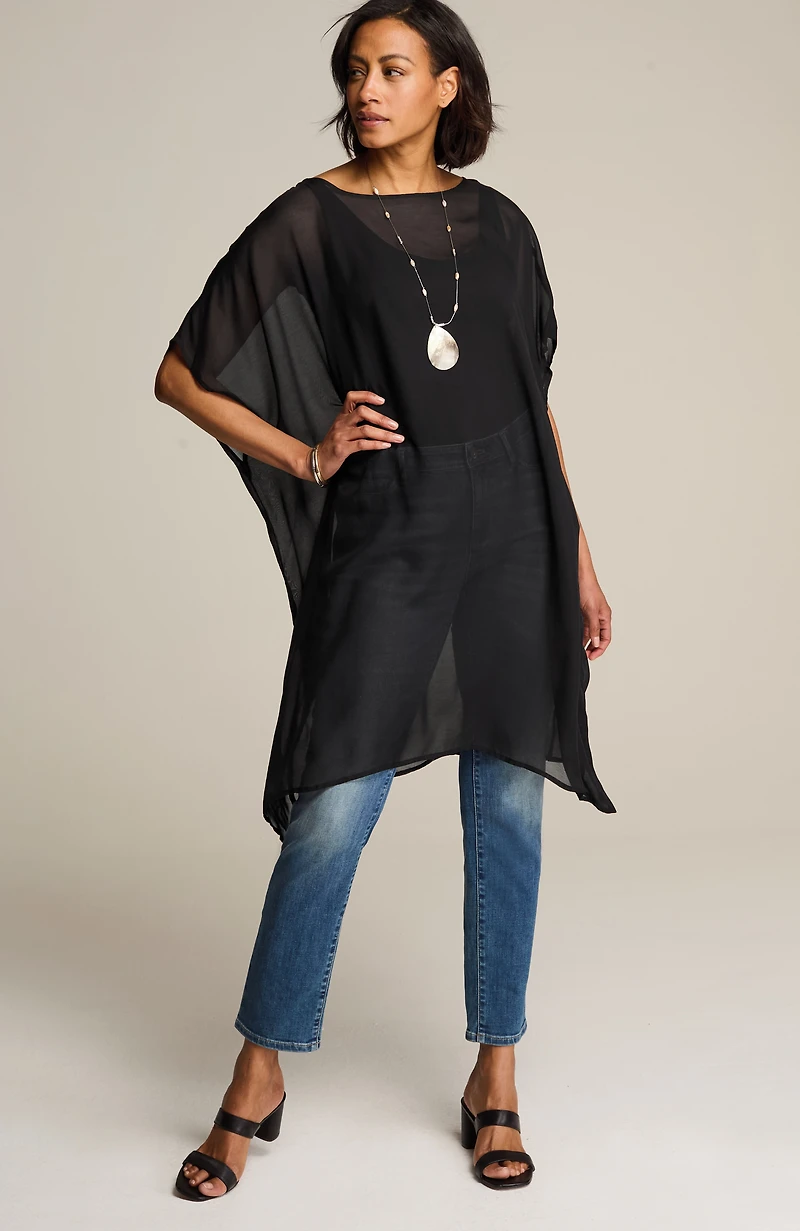 wearever woven & knit two-piece set