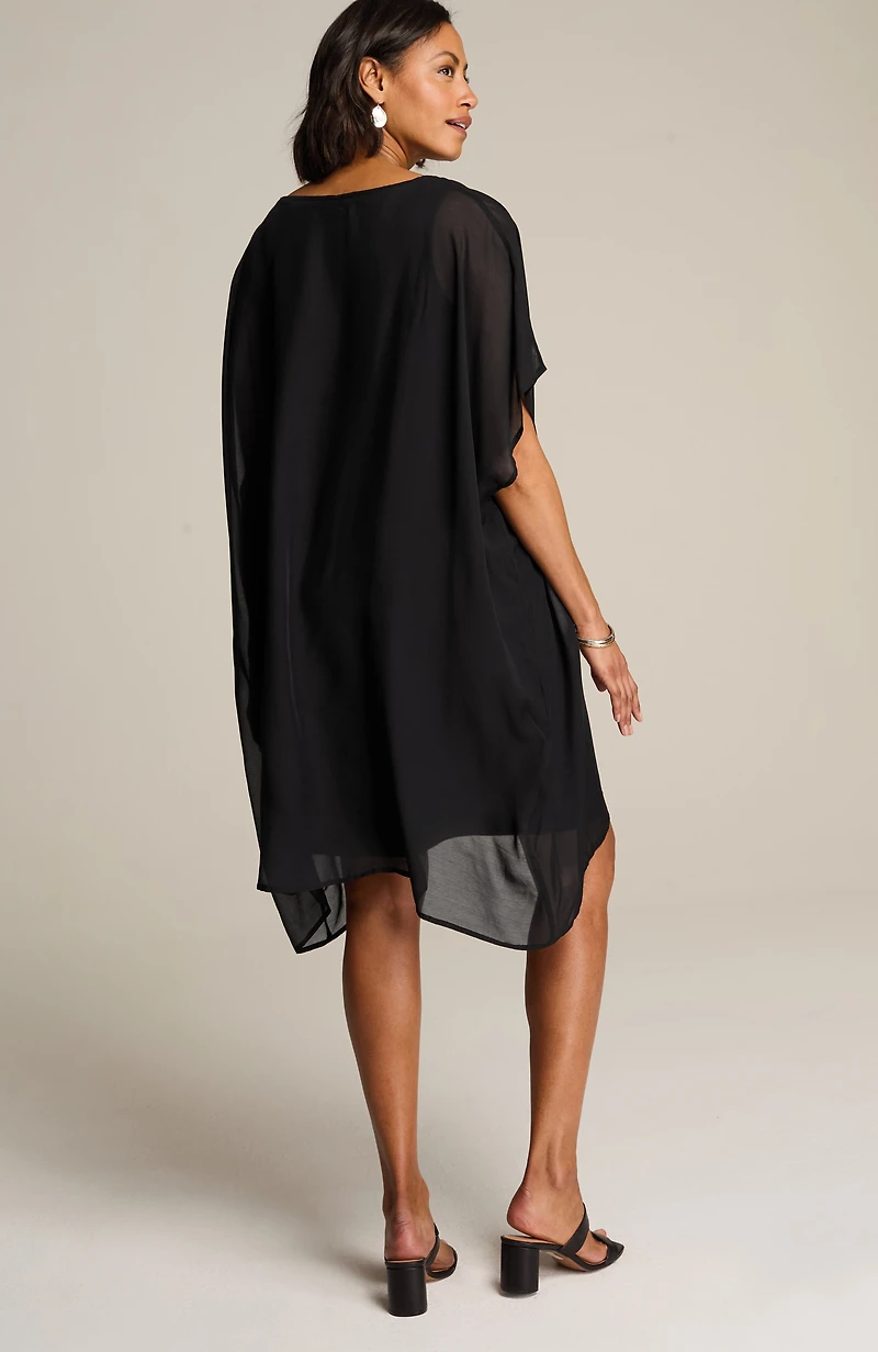 wearever woven & knit two-piece set