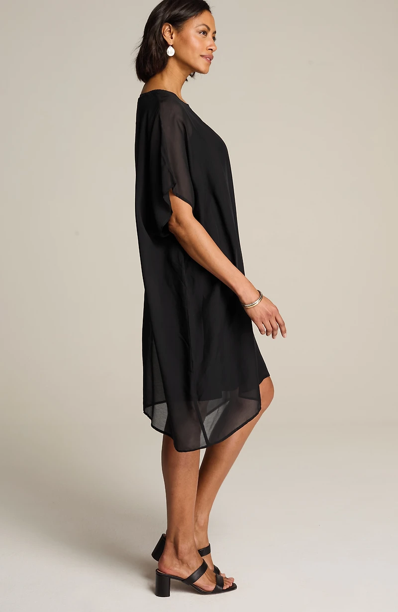 wearever woven & knit two-piece set
