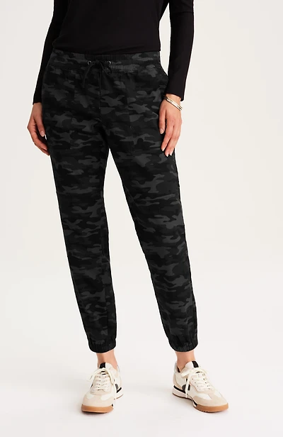 camo cargo joggers