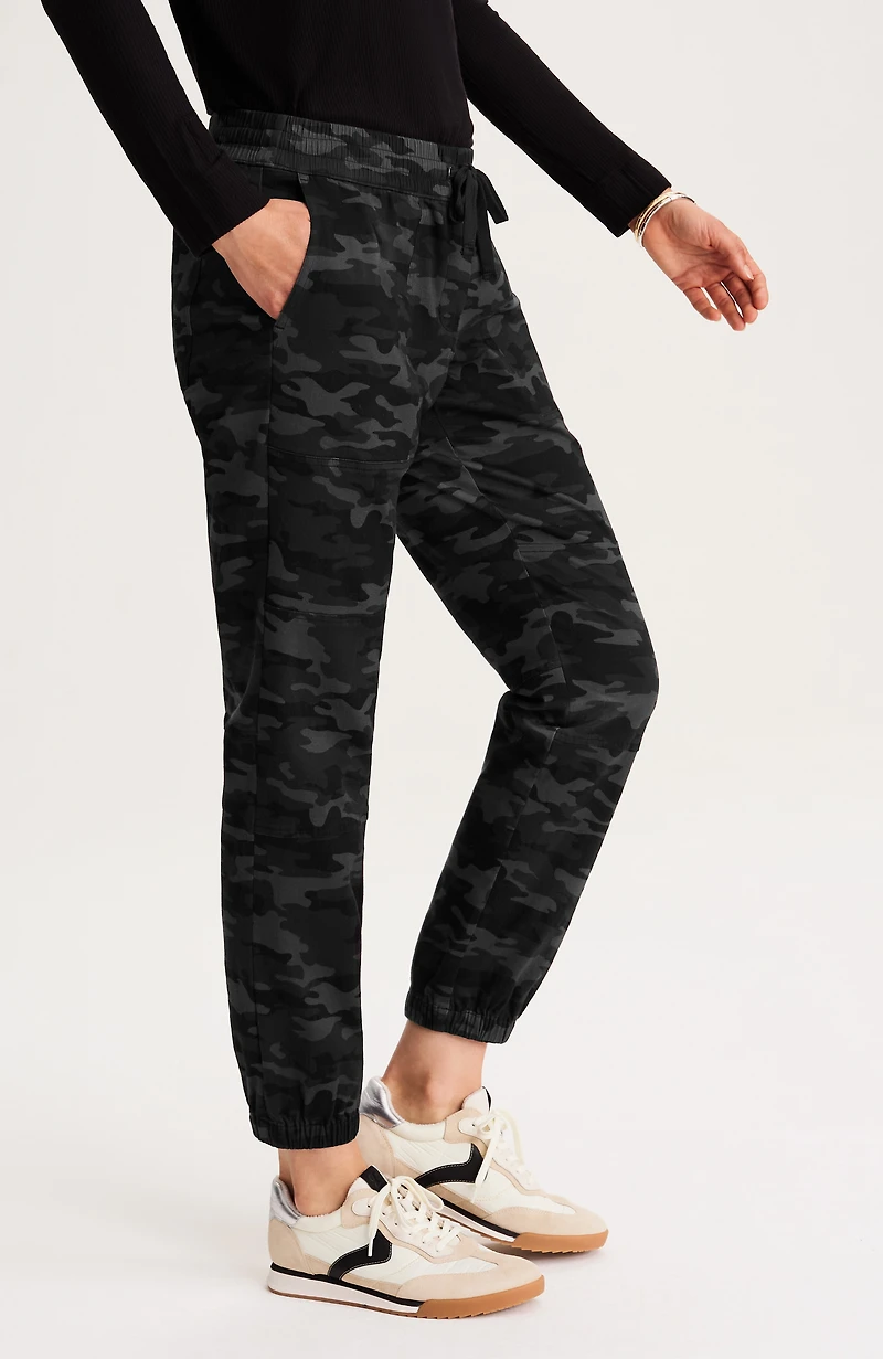 camo cargo joggers