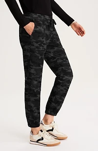 camo cargo joggers