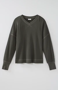 relaxed waffle top