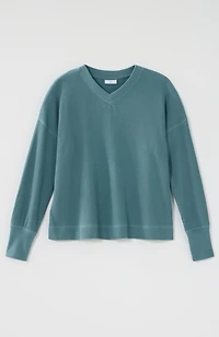 relaxed waffle top