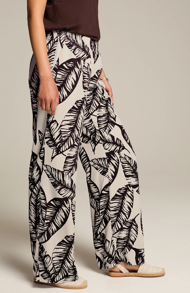 silky-soft wide-leg pants