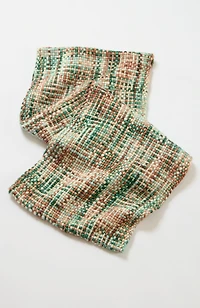 woven textured infinity scarf