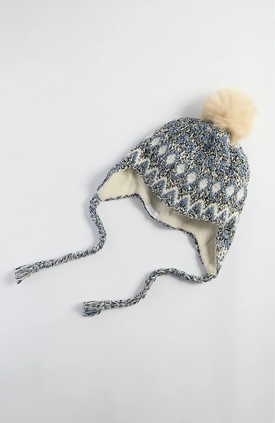 fair isle trapper hat