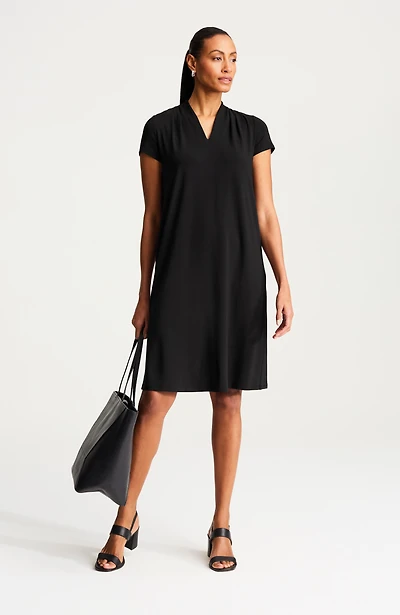 wearever cap-sleeve a-line dress
