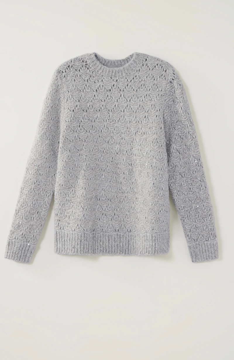 sparkling sequin sweater