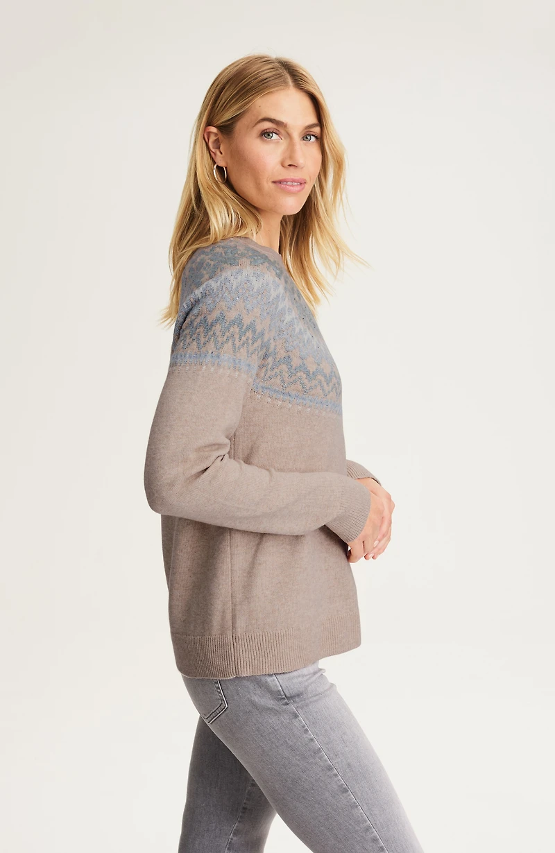 classic fair isle sweater