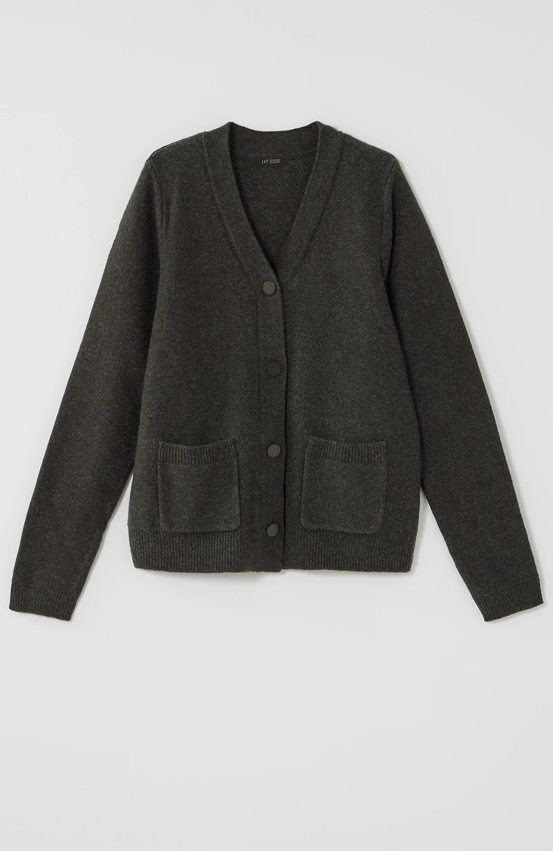 wearever button-front cardi