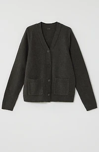 wearever button-front cardi