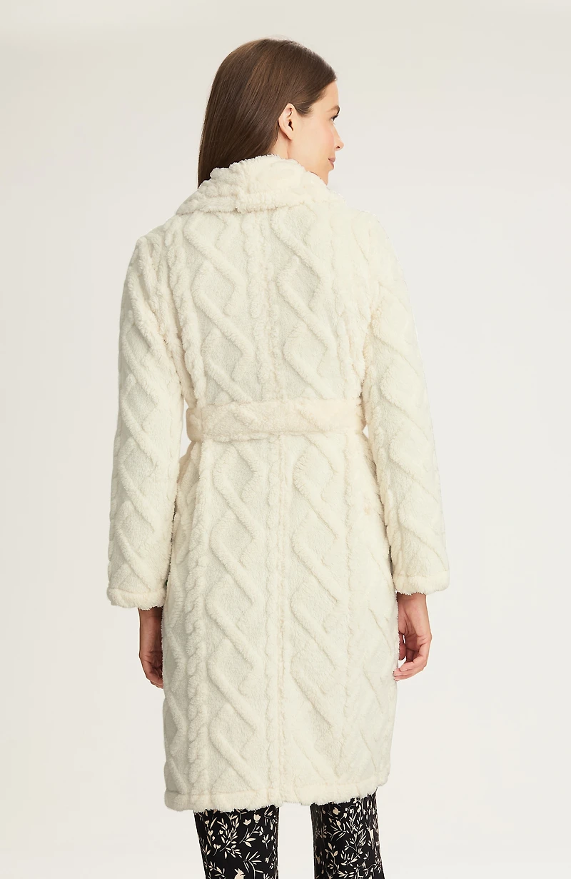 sleep cozy quilted robe