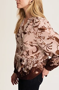 placed-print cotton top