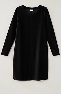 pure jill corded velour dress