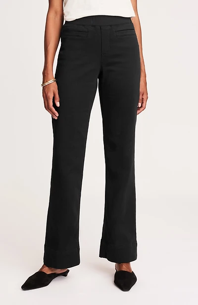 pure jill soft flare pants