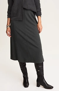 wearever double-face jersey a-line skirt