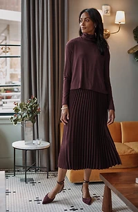 wearever 2-in-1 turtleneck dress