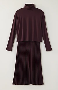 wearever 2-in-1 turtleneck dress