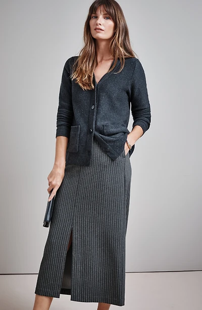 wearever jacquard pencil skirt