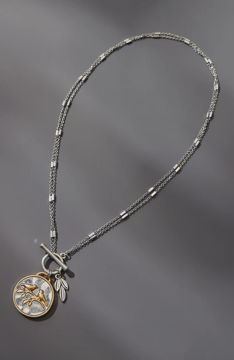compassion fund convertible bird necklace