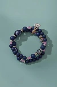 ceramic beaded bracelet