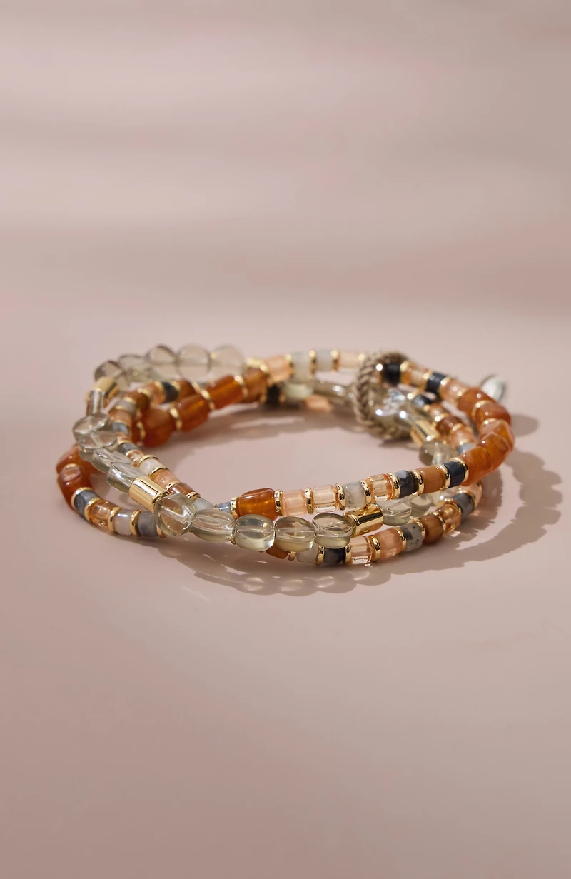 free-spirit beaded bracelet
