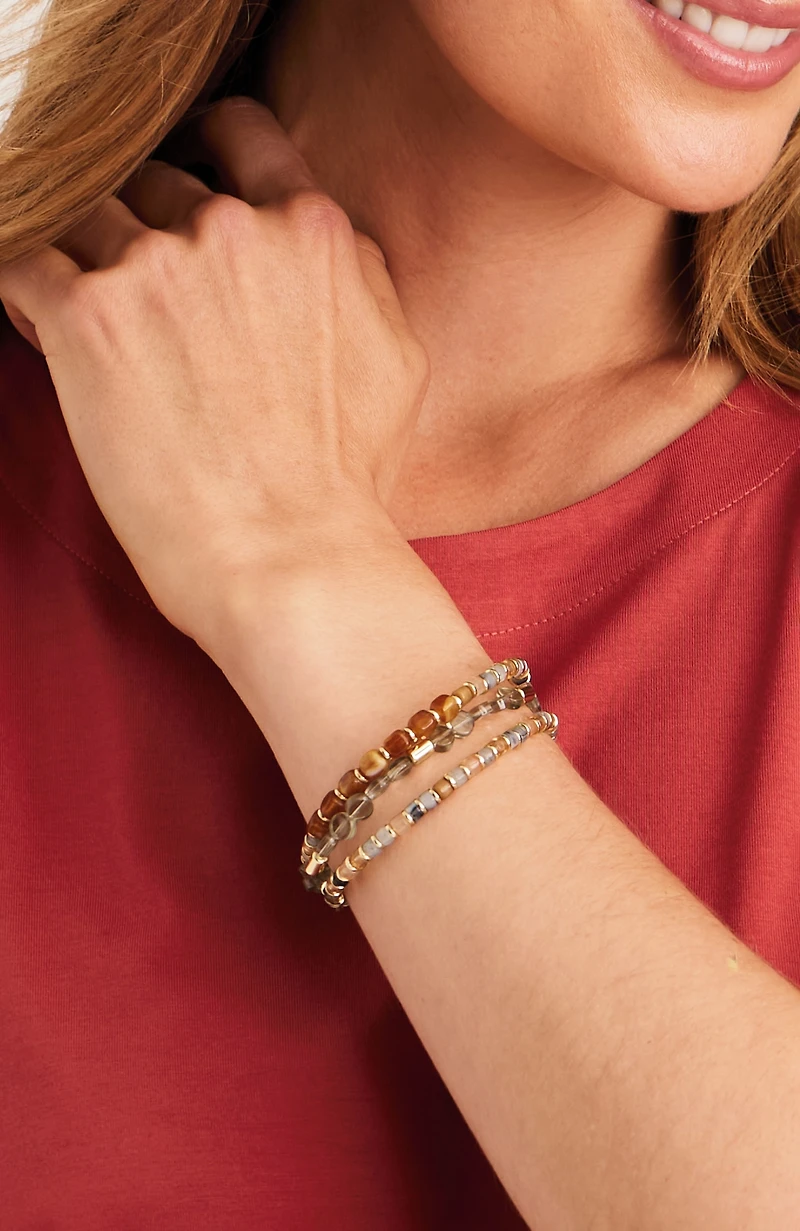 free-spirit beaded bracelet