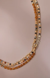 free-spirit beaded necklace