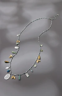 mixed-charms station necklace