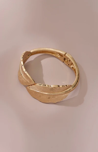fall foliage hinge bracelet