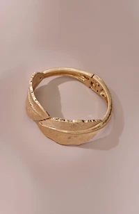 fall foliage hinge bracelet