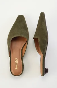 seychelles® mocktail kitten heel mules