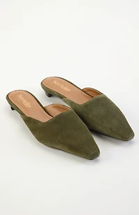 seychelles® mocktail kitten heel mules