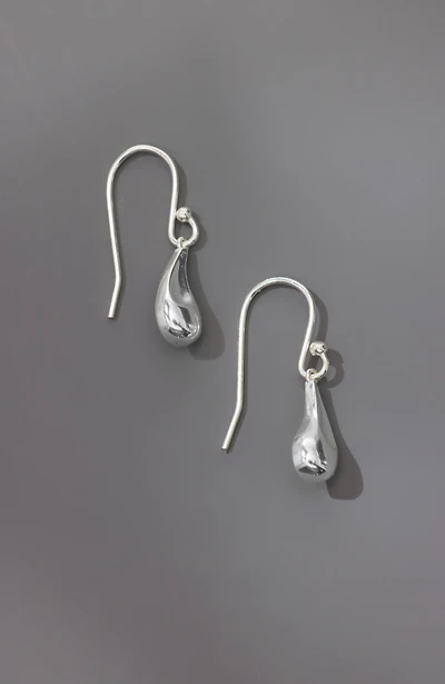 sterling silver teardrop earrings
