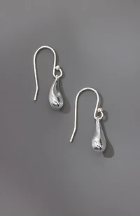 sterling silver teardrop earrings