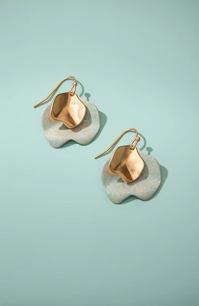 patina earrings