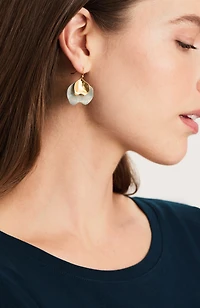 patina earrings