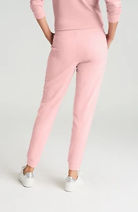 fit embroidered joggers