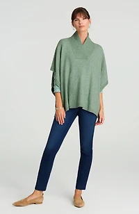 knit pullover poncho