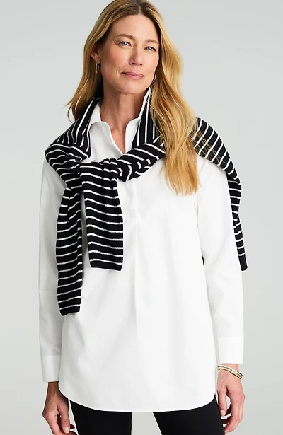 non-iron popover tunic