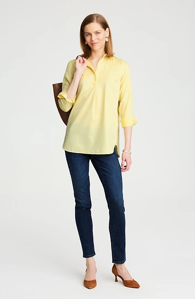 non-iron popover tunic